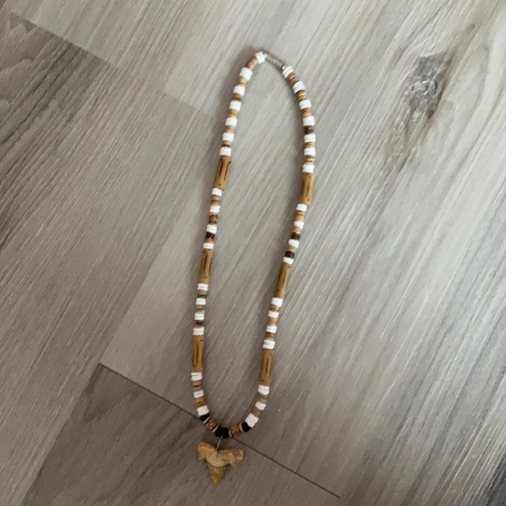 Shark tooth necklace